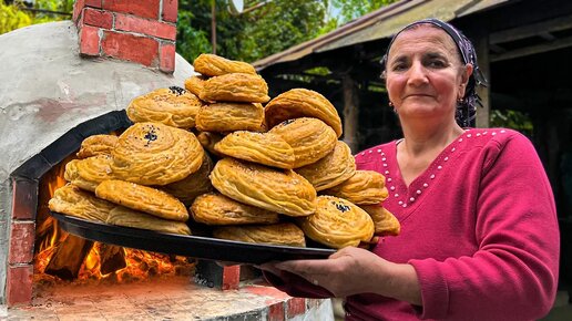 Национальная Выпечка Азербайджанской Кухни | Золотистые и Вкусные Булочки