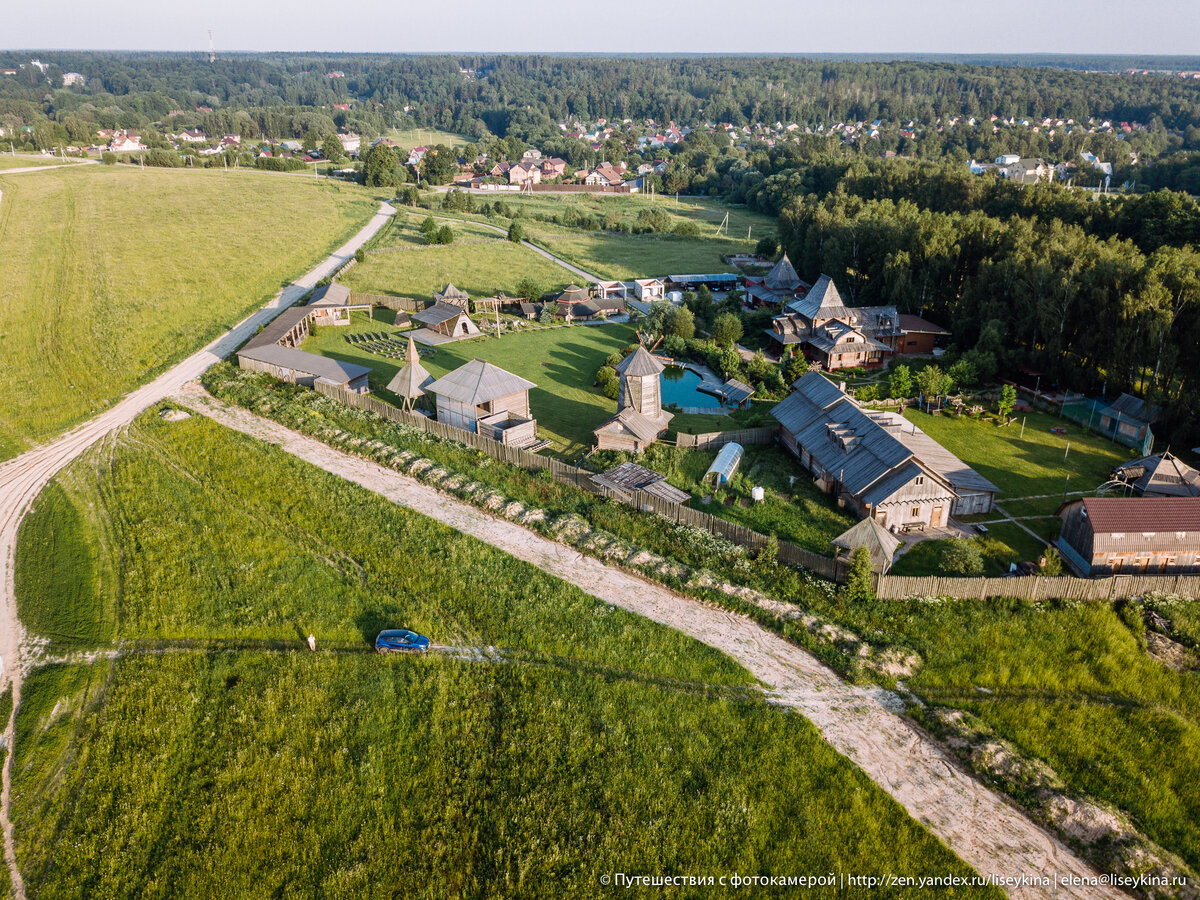 Славянская крепость в Подмосковном поле