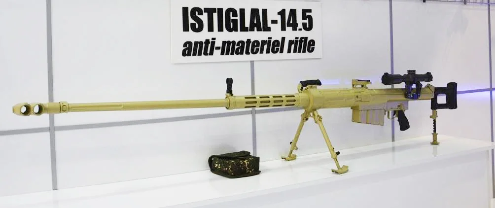    Крупнокалиберная снайперская винтовка Istiglal IST-14,5 (Истиглал) была разработана в Азербайджане, на ПО «Телемеханика», и впервые была представлена публике в 2008 году.