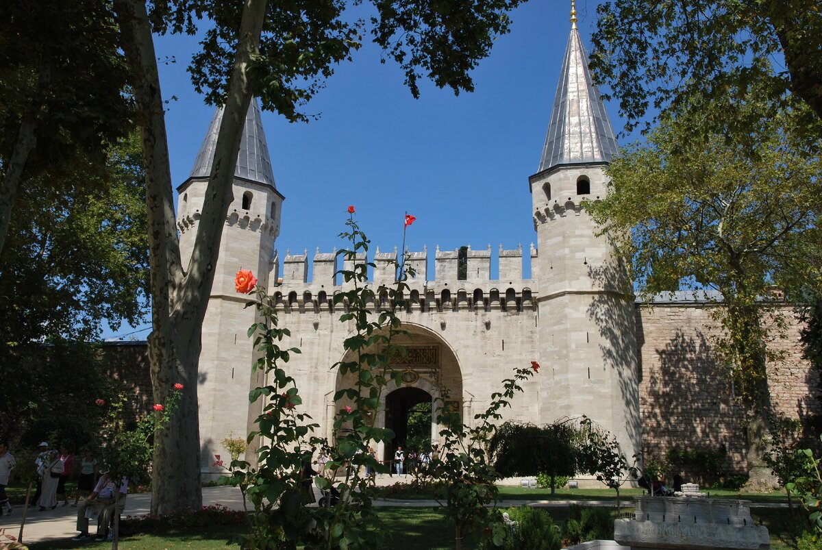 Замок Топкапы в Турции