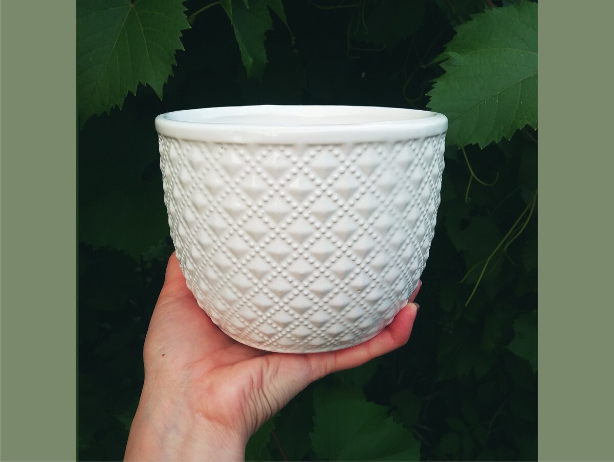 Цветочный горшок. Фото из личного архива.