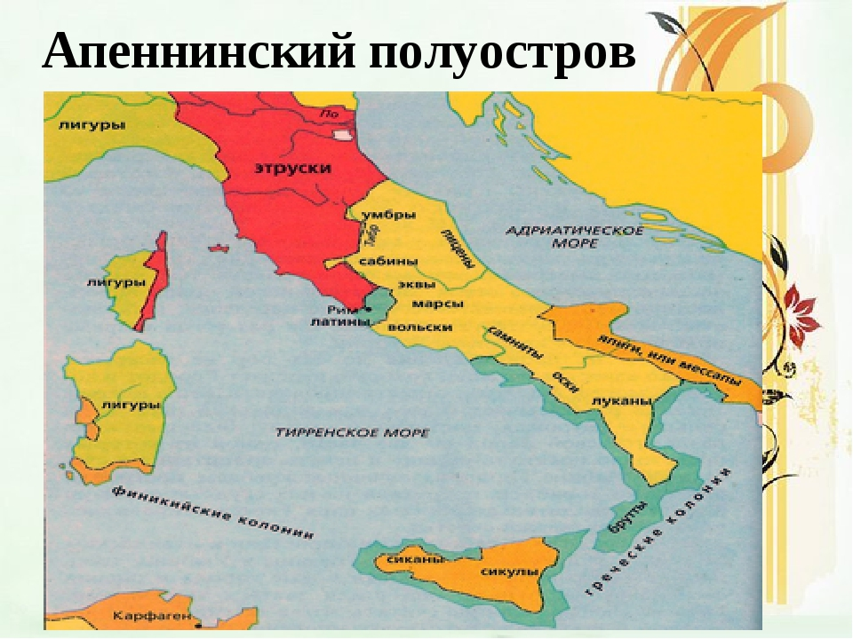 Латины в древнем риме это. Апеннинский полуостров Этрурия. Апеннинский полуостров древний Рим. Этрурия на карте древней Италии. Карта древнего Рима Этруски.