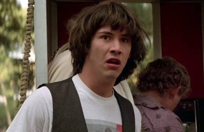 Кадр из фильма "Bill & Ted's Excellent Adventure"