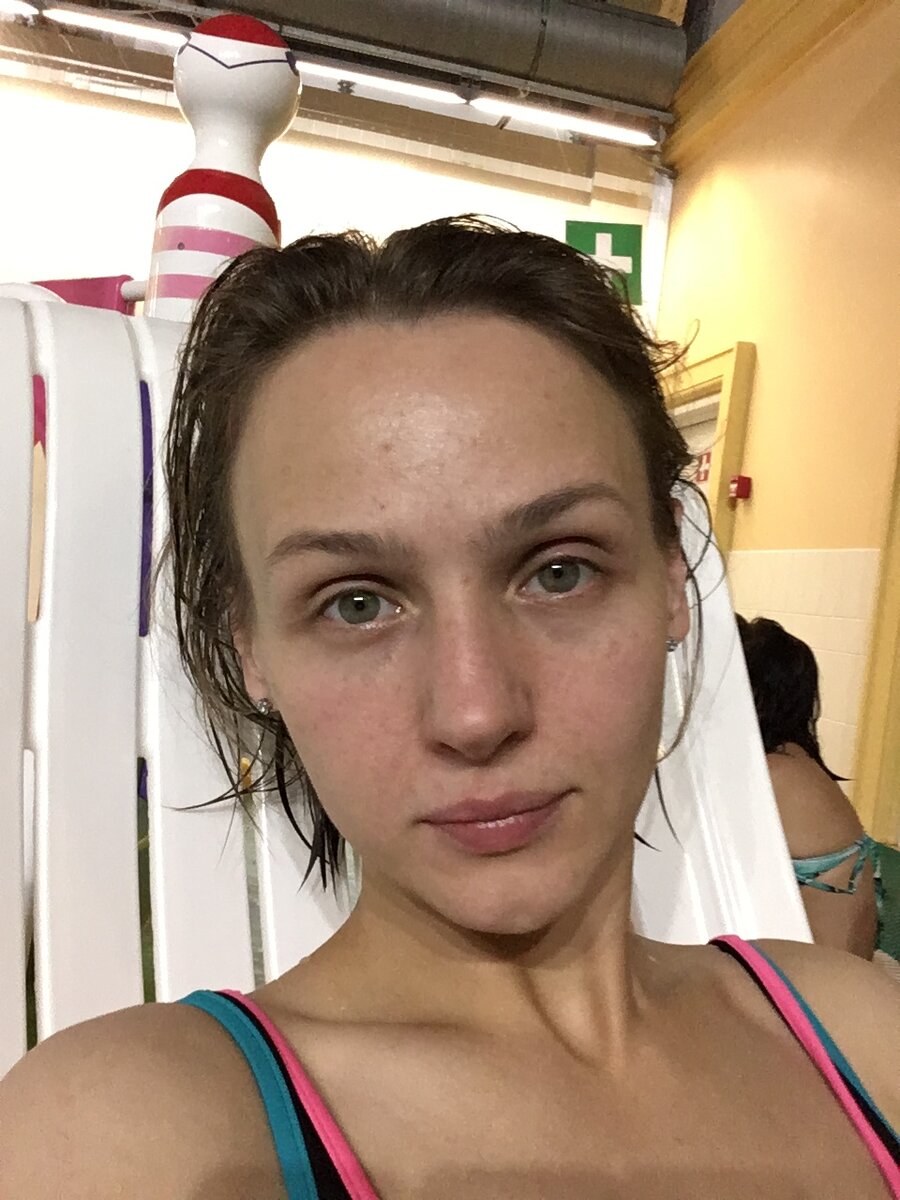 Такой длины были волосы, когда я начала использовать этот шампунь.