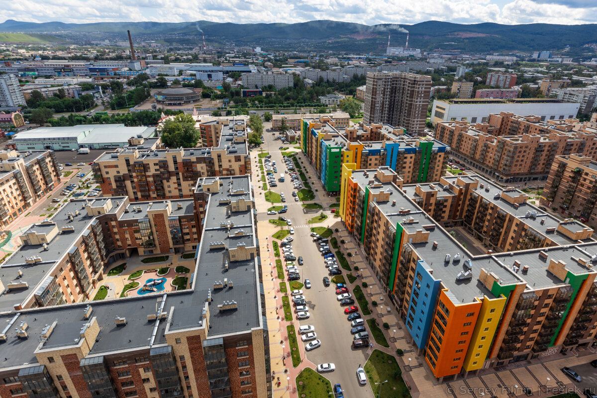 Красноярск микрорайон южный берег