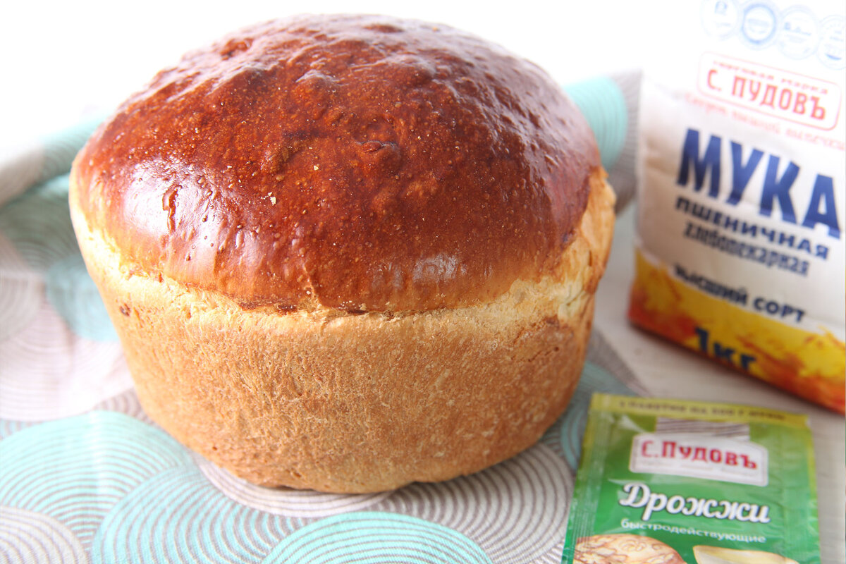 Самый простой сладкий хлеб - Яичный хлеб