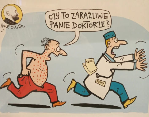 "Пан Доктор, это заразно? " 😊