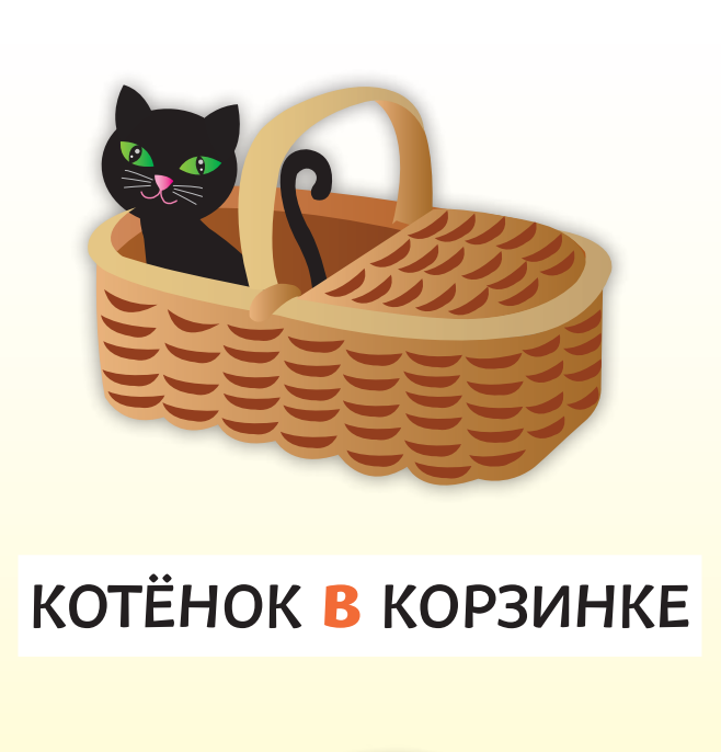 Где котёнок? В КОРЗИНКЕ!