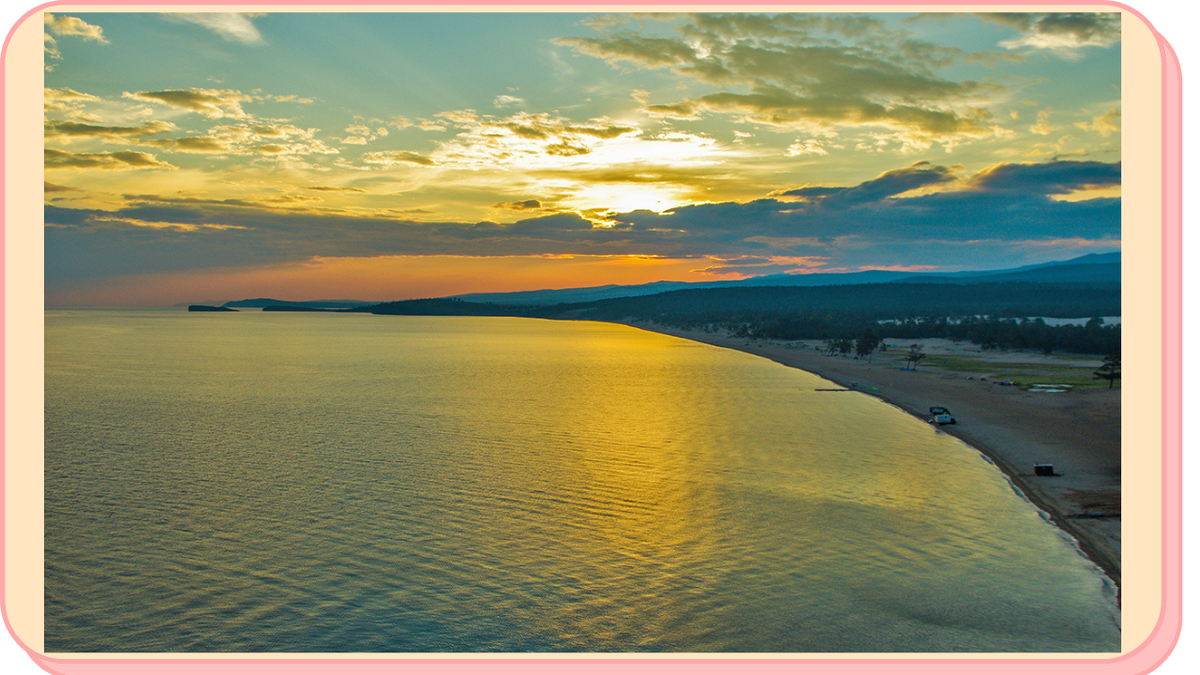 Утренние часы на Байкале