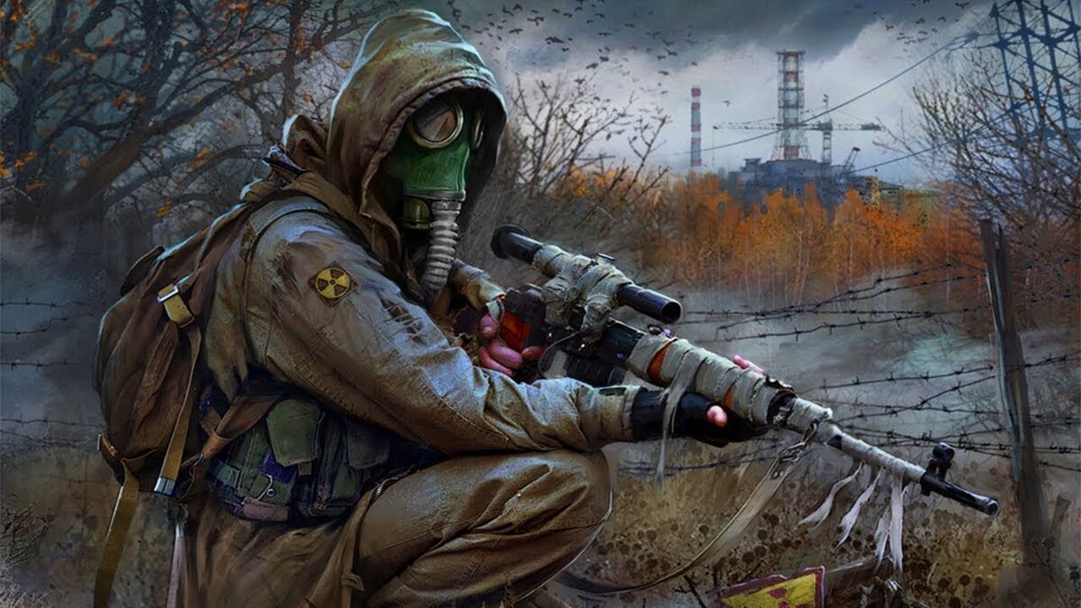 Арт по играм серии S.T.A.L.K.E.R. На обложку