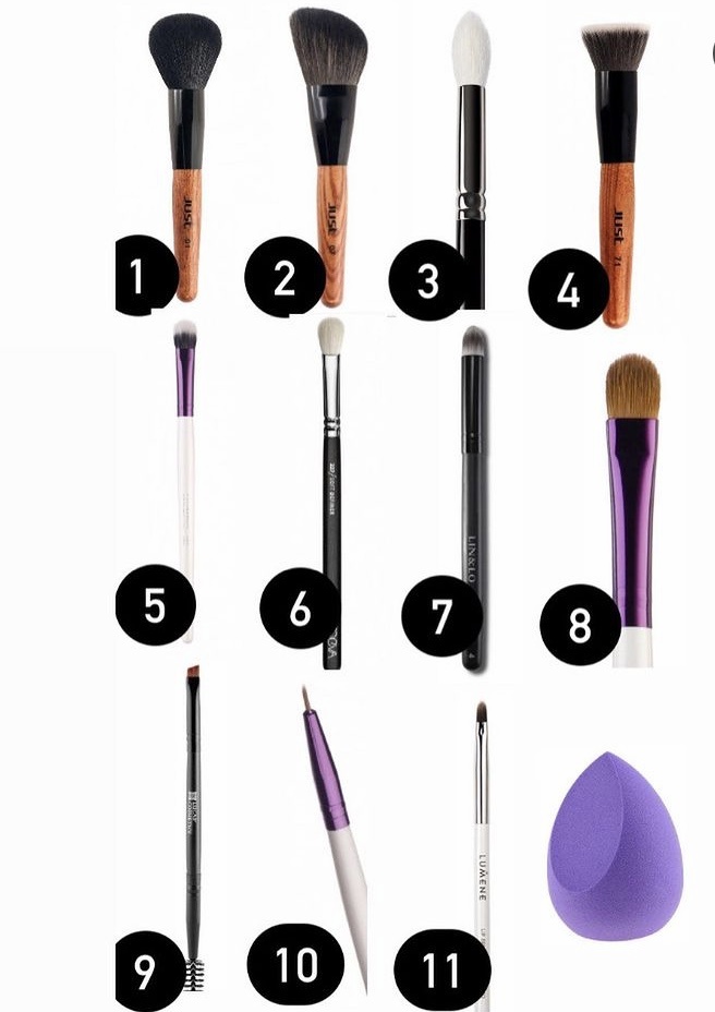 Подборка кистей.