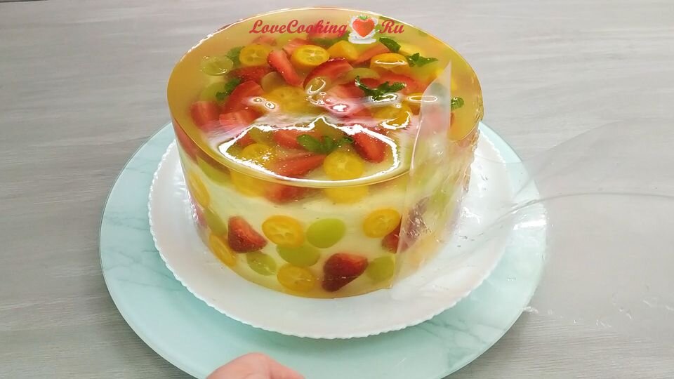 Лимонный ЖЕЛЕЙНЫЙ торт