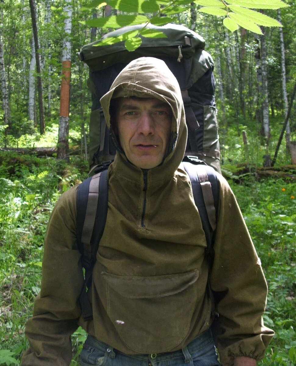 Мастер-берестяньщик собственной персоной.