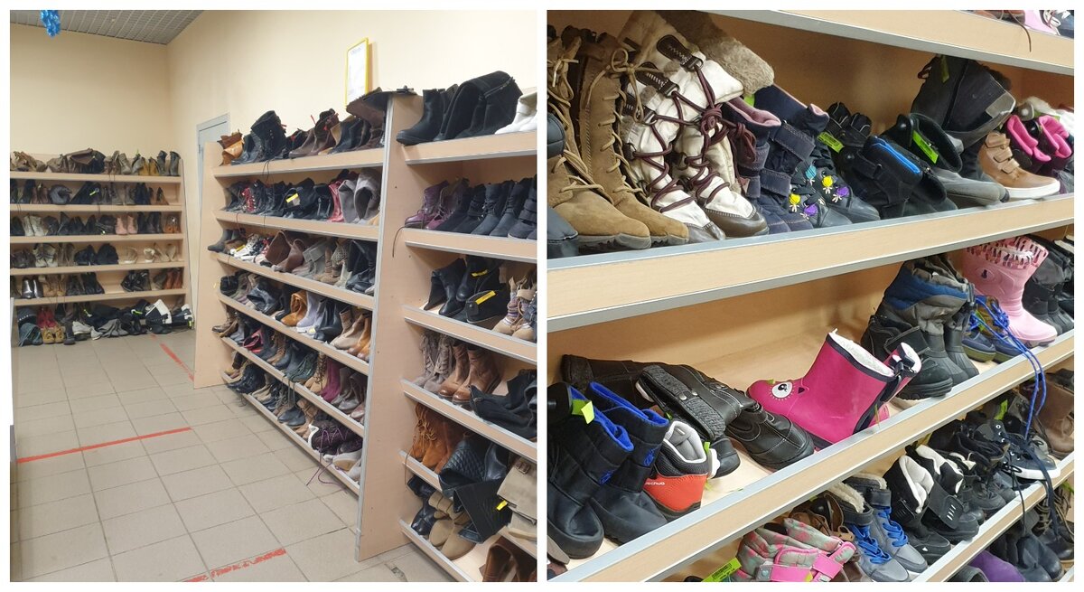 Обувь в секонд хенде