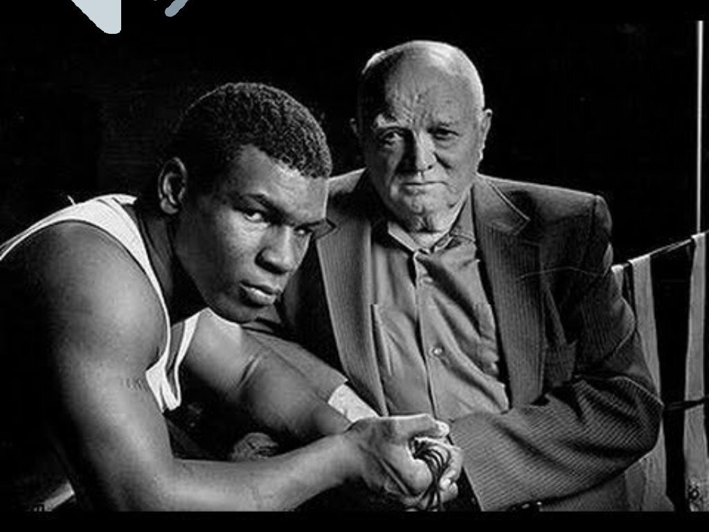 Д’Амато и его самый известный ученик Тайсон. Фото взято из открытого источника.