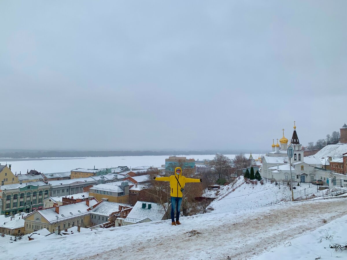 Прекрасный зимний Нижний Новгород. Фото автора.