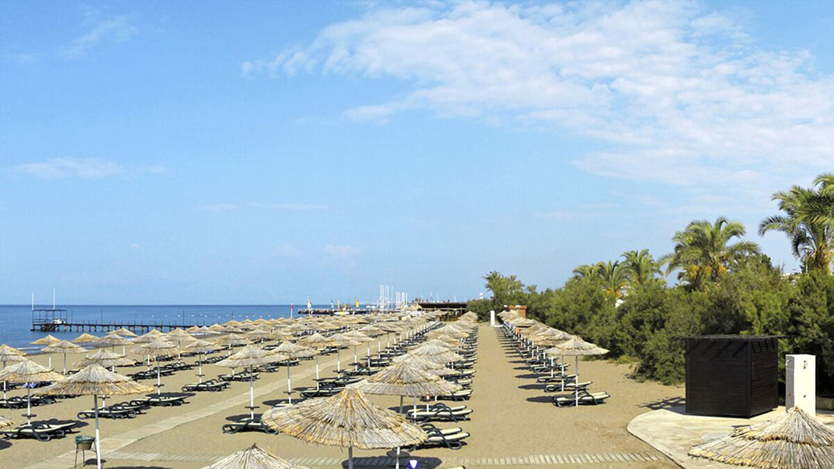 Отель TUI Magic life Waterworld. Пляж