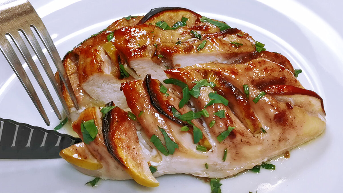 Отбивная куриная грудка на сковороде - очень простой пошаговый рецепт с фото