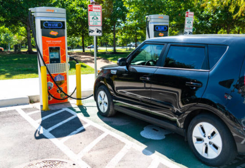 Станция зарядки ChargePoint  для электромобилей