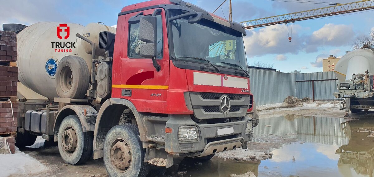 Еще бодрый Actros