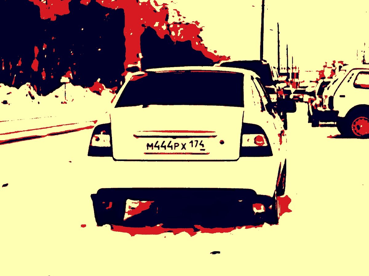 Красивый номер на авто.