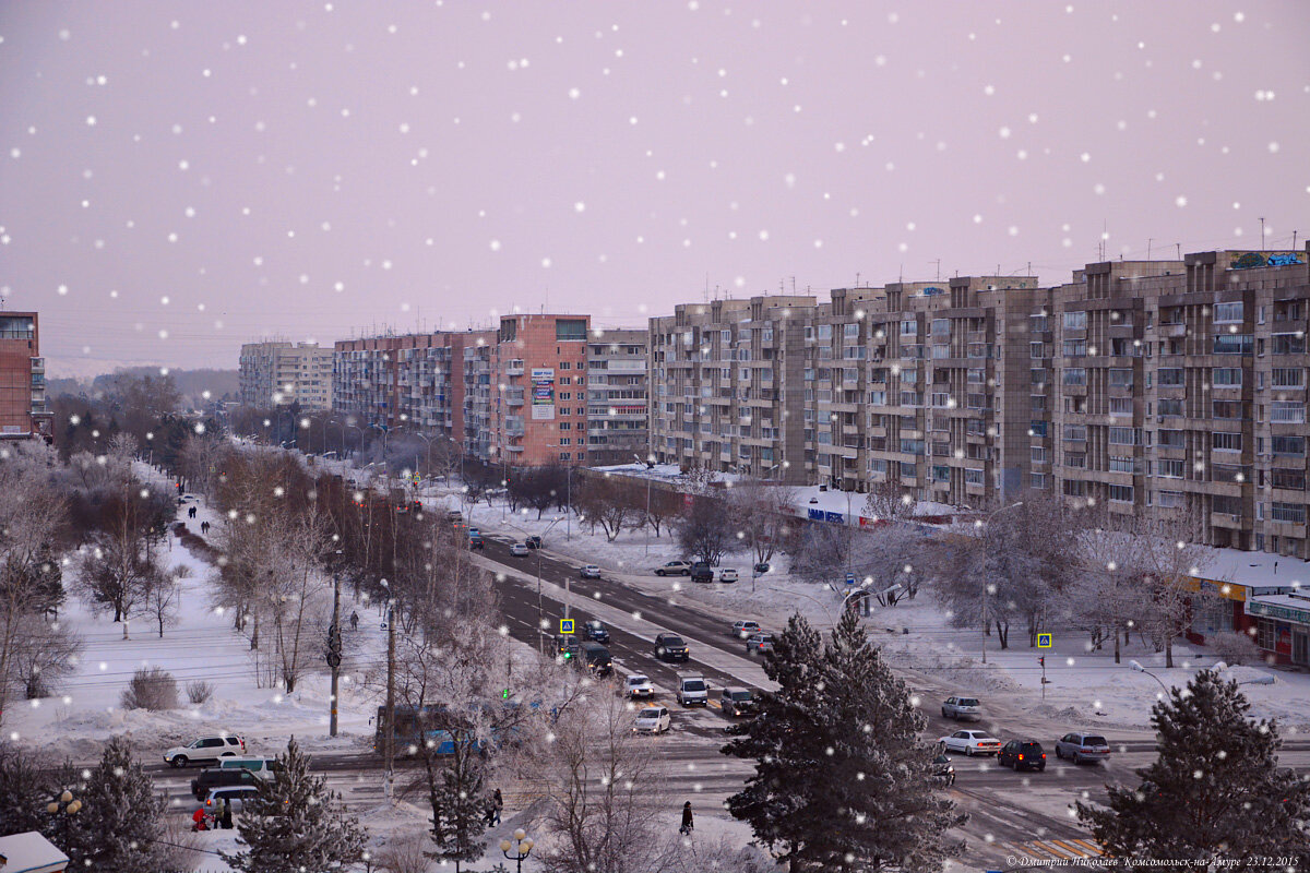 Комсомольск-на-Амуре.Фото из интернета