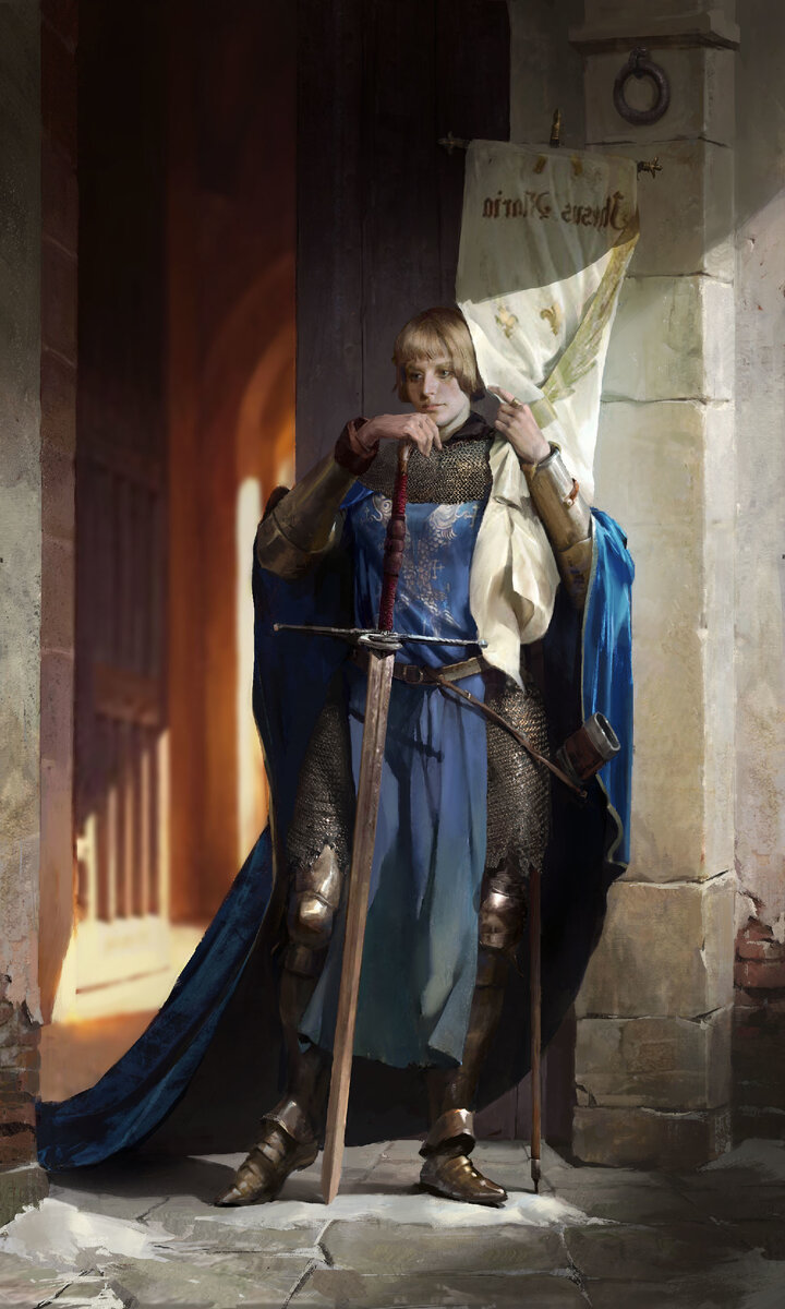 Жанна д’Арк «Орлеанская Дева» / © Tatyana Kupriyanova / cg-sister.artstation.com