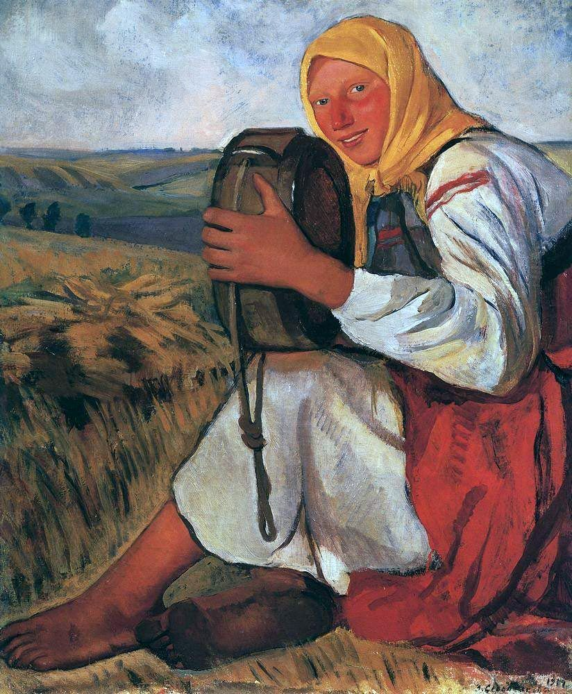 фрагмент картины З.Серебряковой