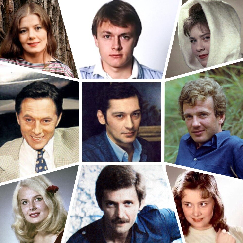 Любимые советские артисты. Авторская подборка.