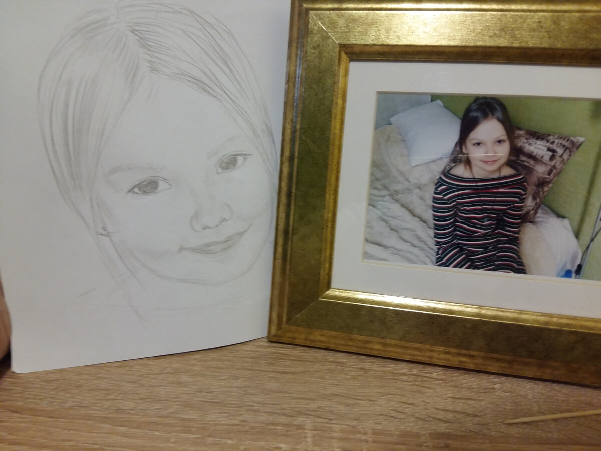 Проба пера. Точнее, карандашного огрызка