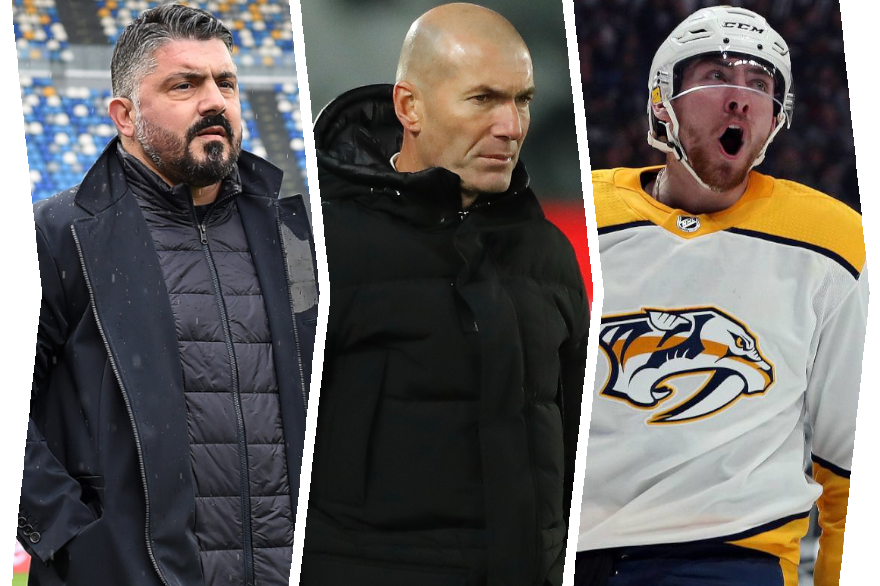 Дженнаро Гаттузо, Зинедин Зидан, Яков Тренин - ньюсмейкеры минувших суток. Коллаж: "Плеймейкер"