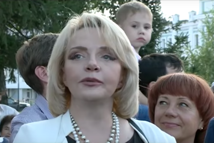 Елена Ульянова на одном из мероприятий фонда