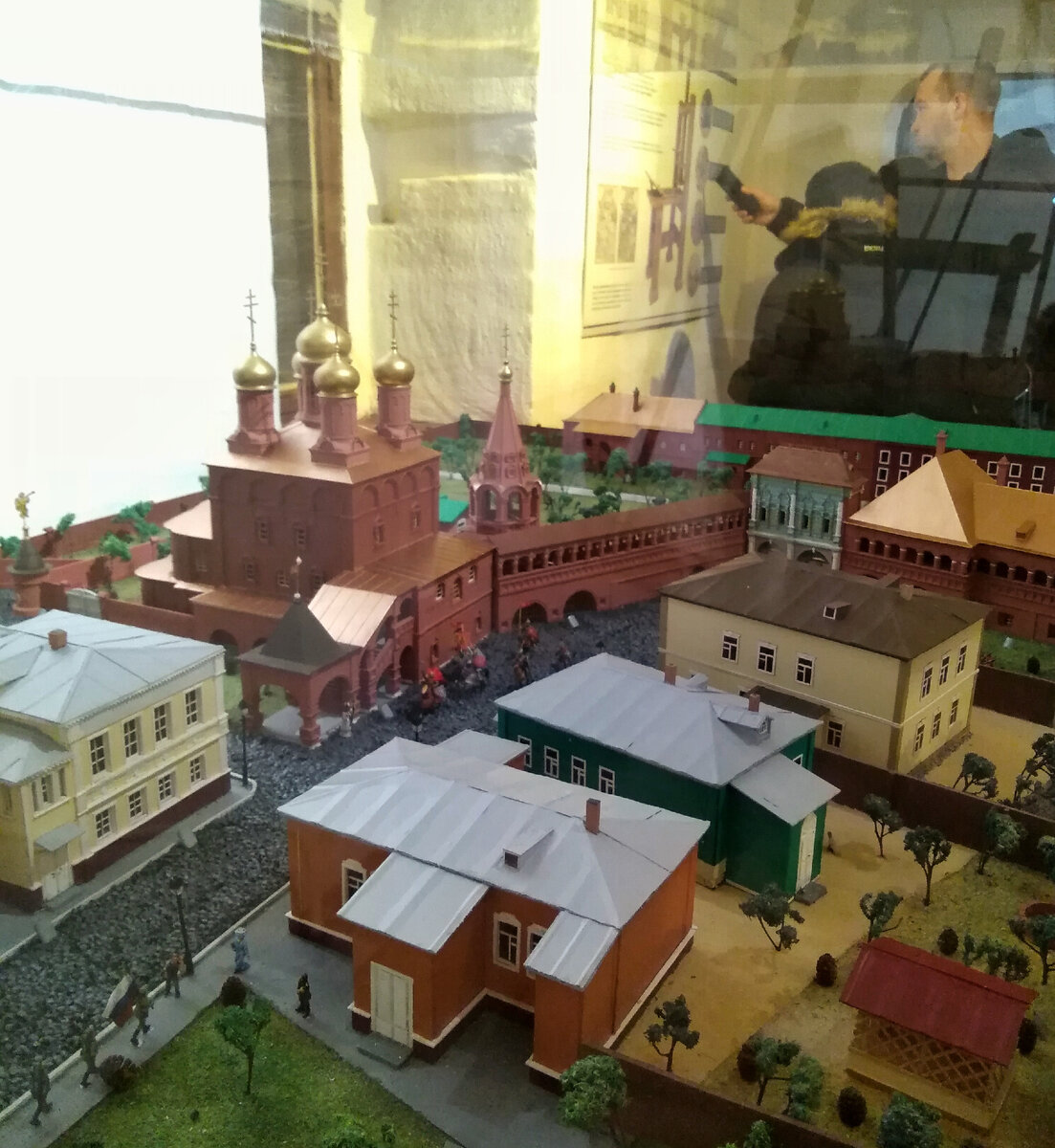 Макет Крутицкого подворья в Музее Митрополичьи палаты