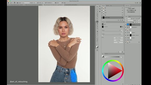 Как поменять одежду на фото в фотошопе Art of Retouching. Блог о ретуши и путешествиях Как быстро изменить цвет одежды 