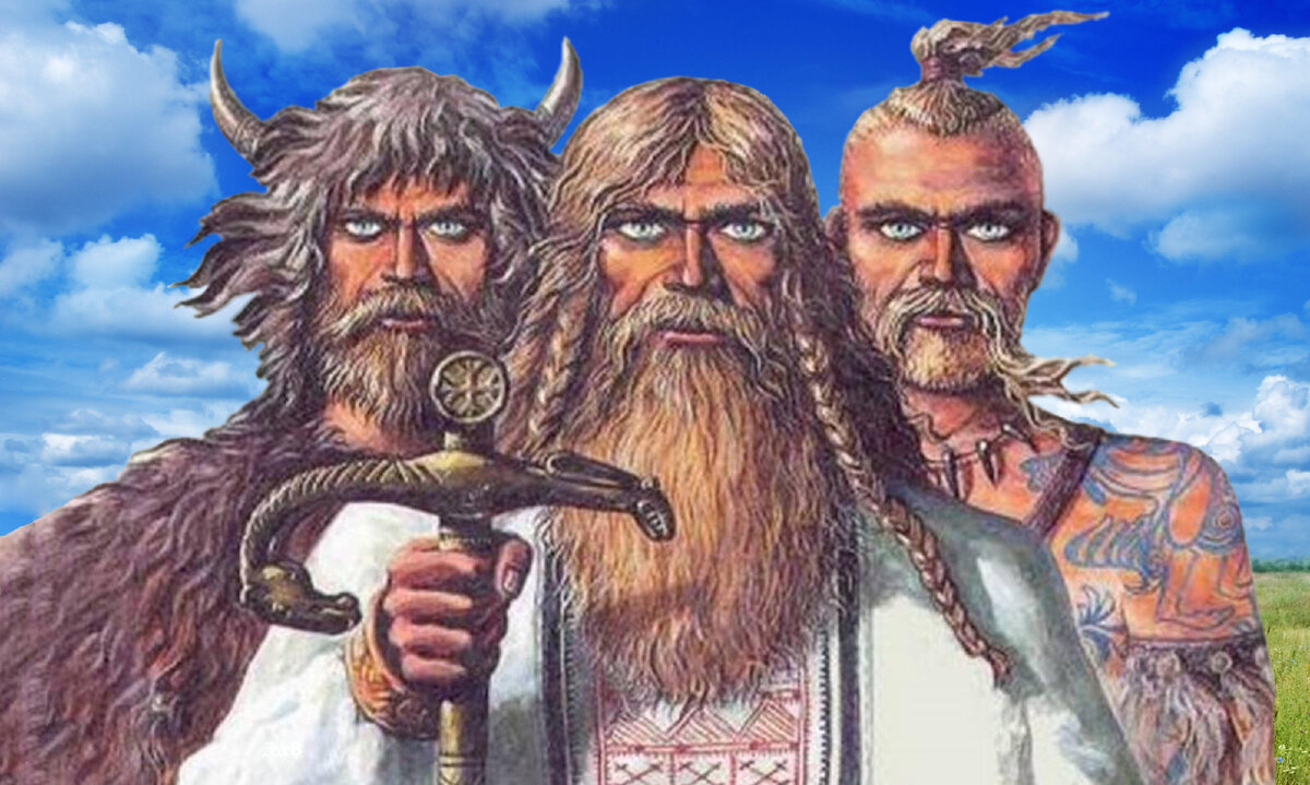 Славяне. #арии, #гиперборея, #меру, #гора, #славяне, #правь, #явь, #навь, #духи, #сварог, #атлантида. /Данный плакат сделал я, изображения взяты из открытых источников/