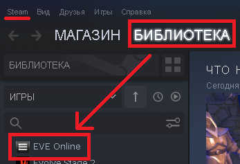 EVE Online в Steam