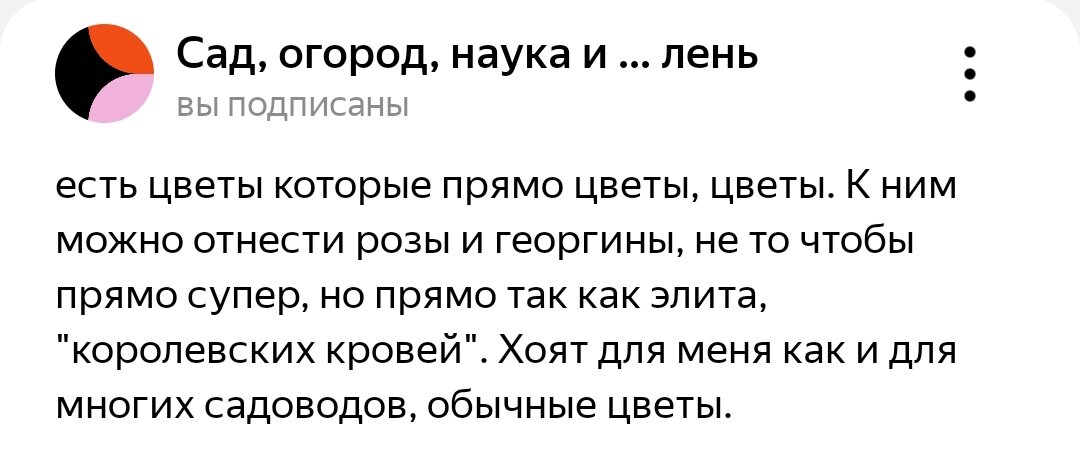 Скриншот публикации