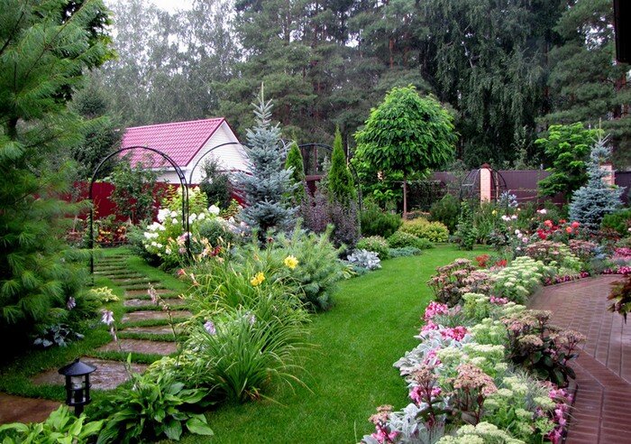 Особенности и правила ландшафтного дизайна: красивый сад своими руками