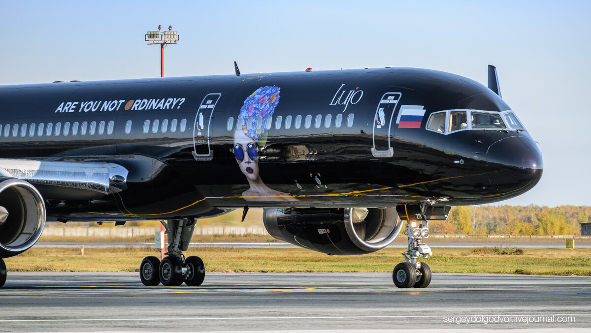 Самолёт для состоятельных людей - Boeing 757 Lujo Black Jet | Авиация и  споттинг | Дзен