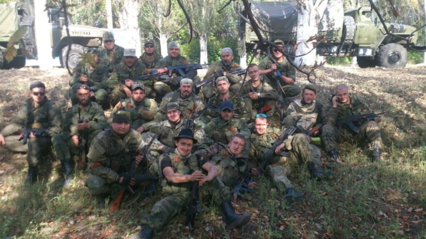 Батальон "Амур". Луганск. Октябрь 2014 года.