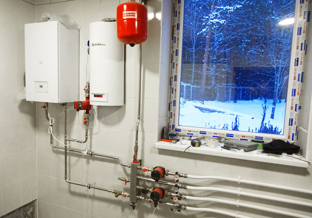 Наша котельная. Всё сам делал