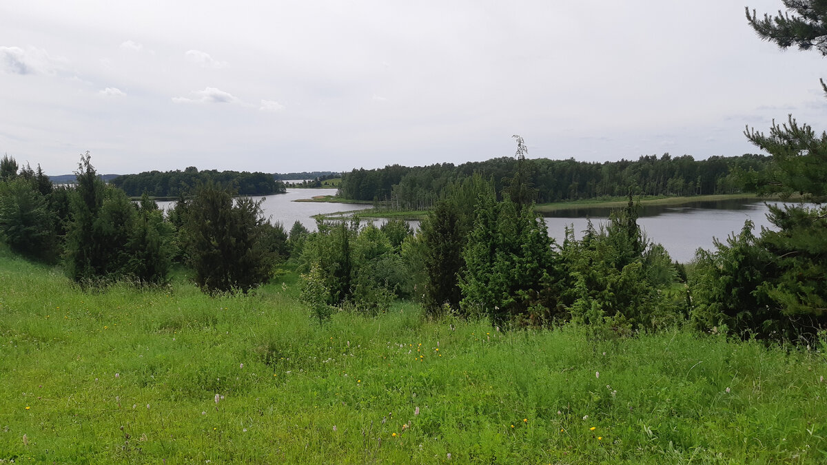 Не видно рельефа :) Это вид на озеро Дерба с полуострова за д. Масковичи