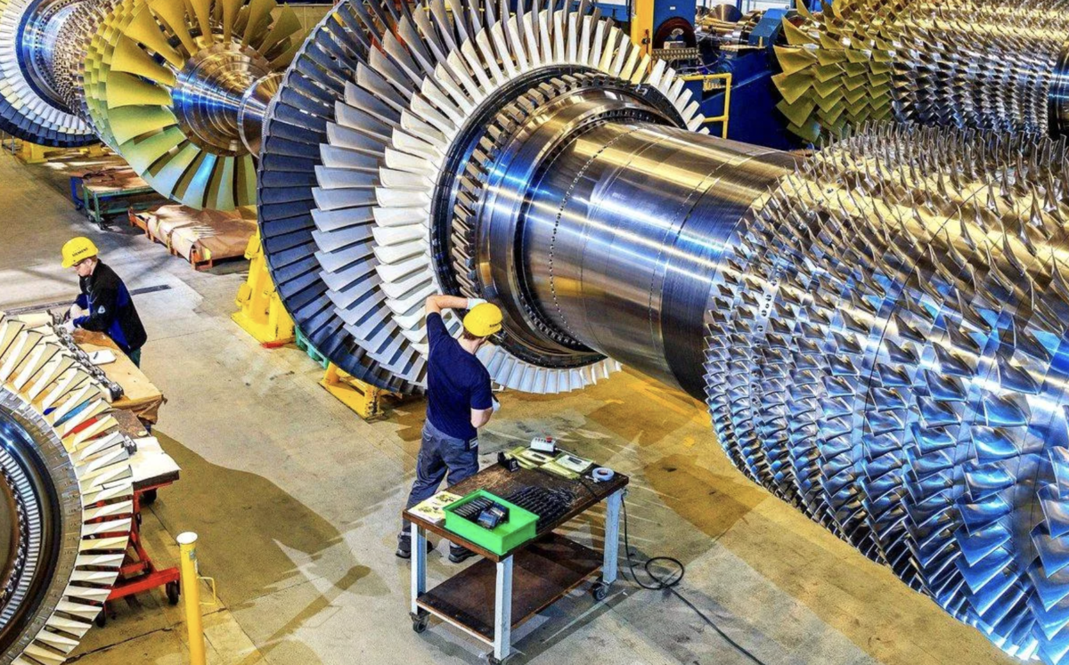 Еще одна из газовых турбин