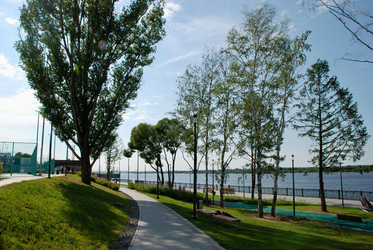 Набережная г. Перми