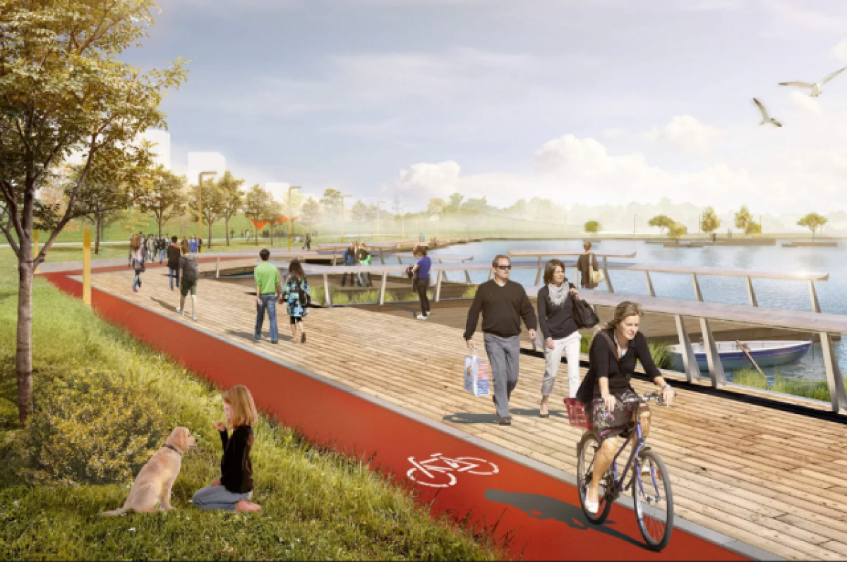    Здесь будет город-сад: в Академическом построят «народный» парк