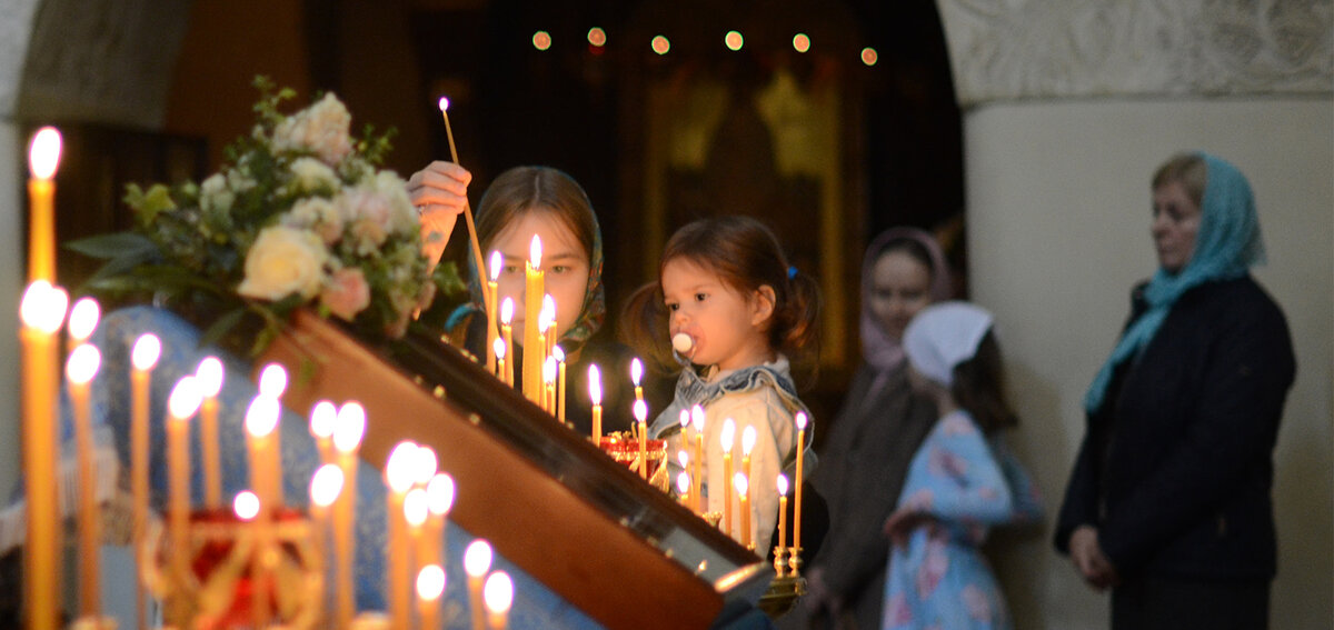 В Покровском соборе Марфо-Мариинской обители