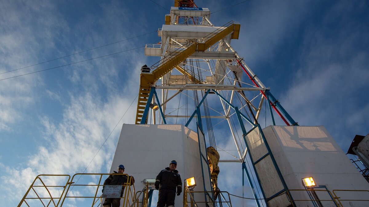    Разработка газового месторождения.© РИА Новости . Игорь Агеенко