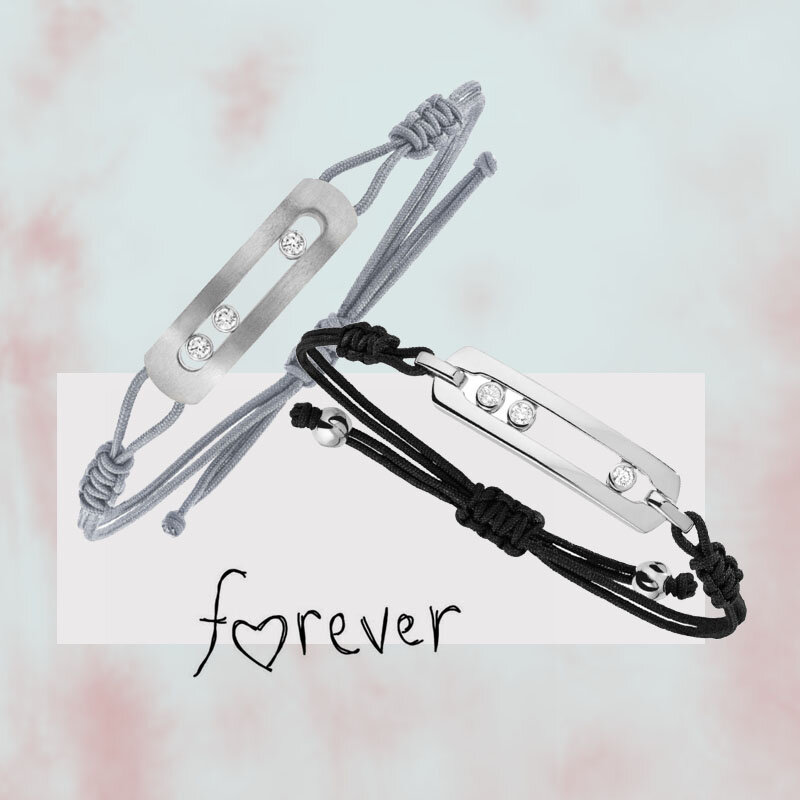 Браслеты Messika Move Titanium и Move Classique