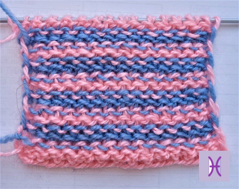 Изнаночная сторона узора.