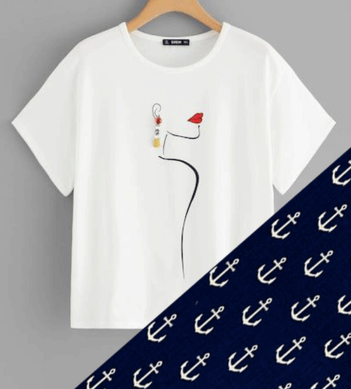 футболка из трикотажа